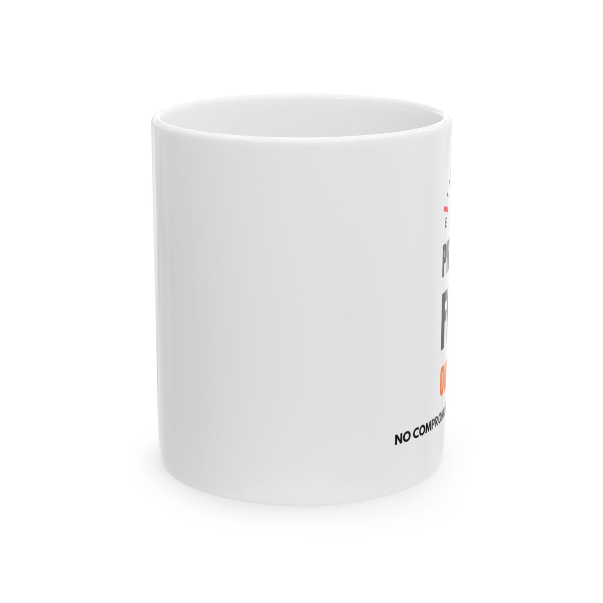 Premium Fuel Only Mug – White